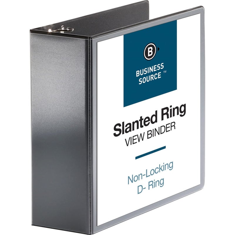 Business Source Basic D-Ring View Binders - Image 1